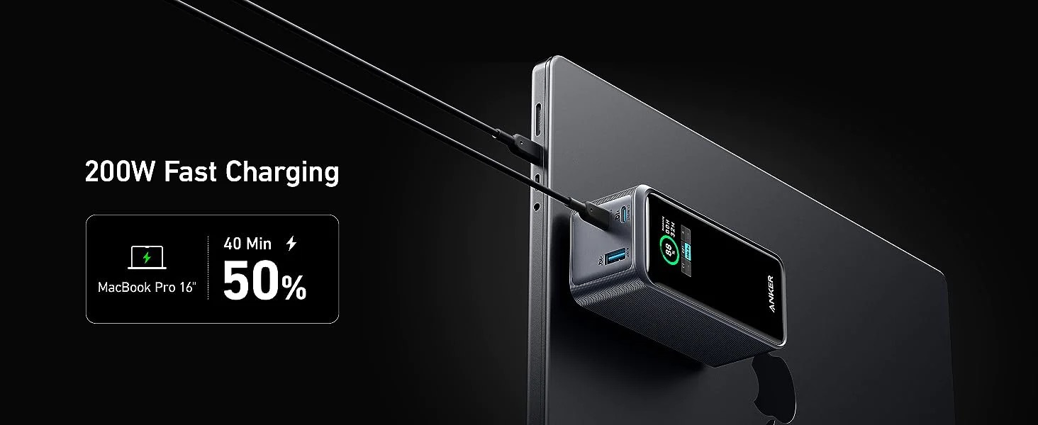 Pin Sạc Dự Phòng Anker Prime 20000Mah 200W - A1336 5 Pin Sạc Dự Phòng Anker Prime 20000Mah 200W - A1336 - Akia Smart Home