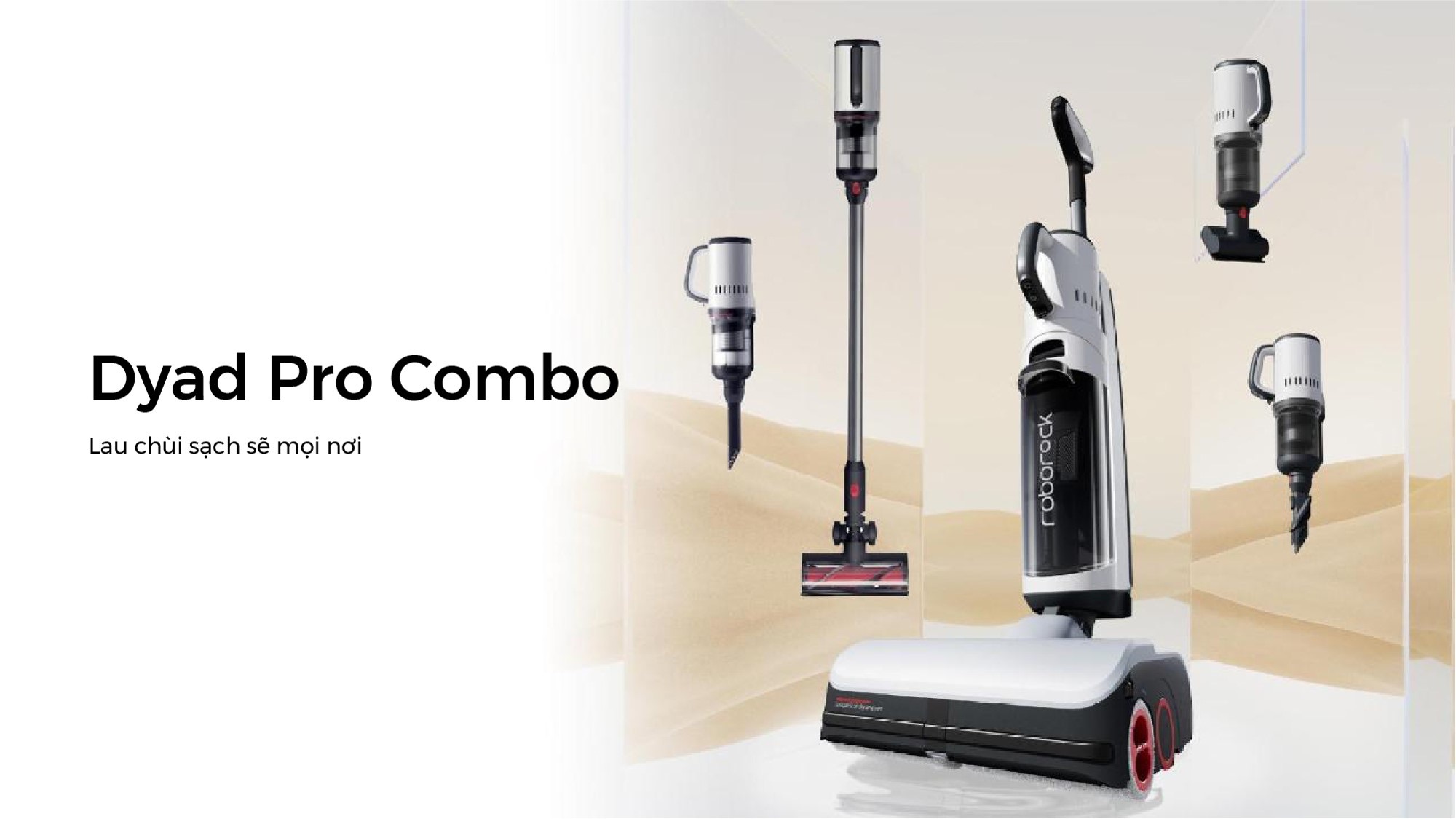 Roborock Dyad Pro Combo Lau Nhà Kiêm Hút Bụi Cầm Tay 12 Roborock Dyad Pro Combo Lau Nhà Kiêm Hút Bụi Cầm Tay - Akia Smart Home