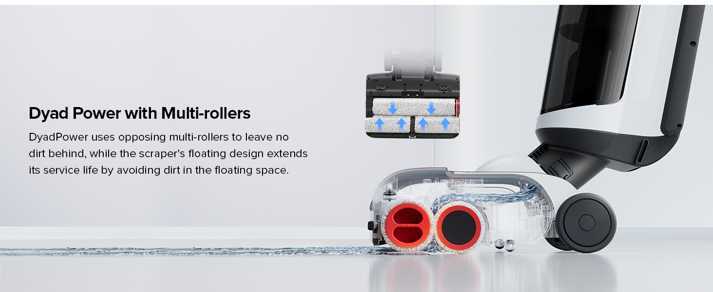 Roborock Dyad Pro Combo Lau Nhà Kiêm Hút Bụi Cầm Tay 14 Roborock Dyad Pro Combo Lau Nhà Kiêm Hút Bụi Cầm Tay - Akia Smart Home