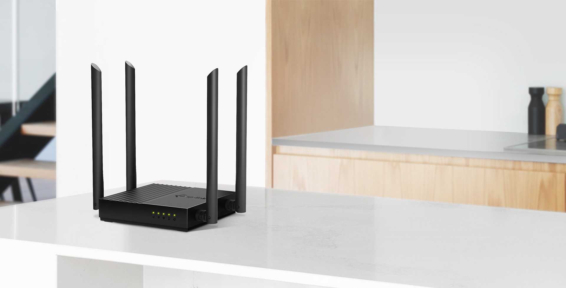 Router Wifi Tp-Link C64 Băng Tần Kép Ac1200 Mumimo 4 Router Wifi Tp-Link C64 Băng Tần Kép Ac1200 Mumimo - Akia Smart Home