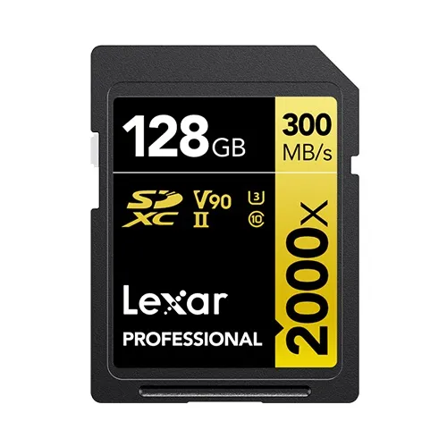 Thẻ nhớ Lexar Professional 2000x SDHC™/SDXC™ UHS-II Dòng GOLD - AKIA Smart Home