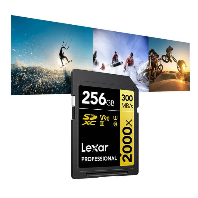 Thẻ nhớ Lexar Professional 2000x SDHC™/SDXC™ UHS-II Dòng GOLD - AKIA Smart Home