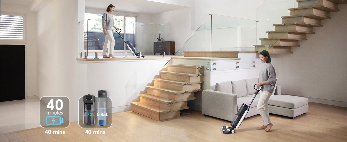 Tineco Floor One S7 Pro Lau Nhà Cầm Tay Thông Minh 12 Tineco Floor One S7 Pro Lau Nhà Cầm Tay Thông Minh - Akia Smart Home