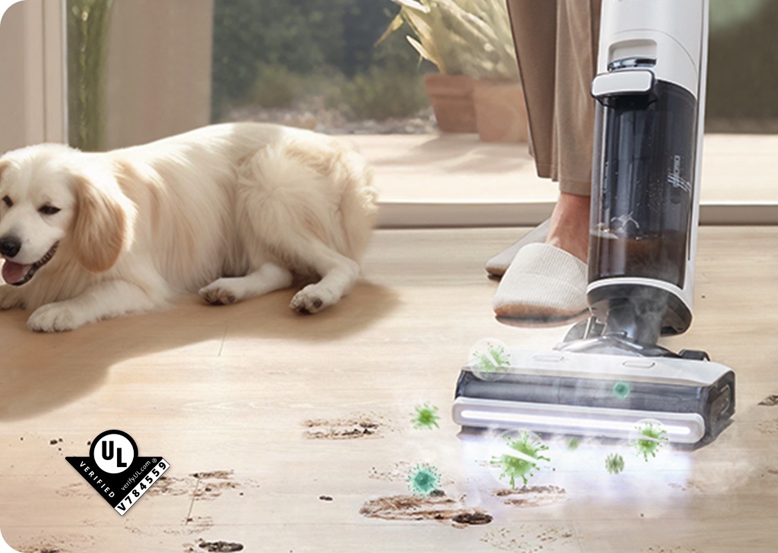 Máy Lau Sàn Dreame H14 Ultra – Lực Hút 20.000Pa – Thiết Kế Ngả Phẳng 180° 2 Máy Lau Nhà Khô Ướt Làm Sạch Sàn Trong Nhà Có Thú Cưng
