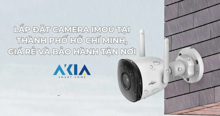 Lắp Đặt Camera Imou Tại Thành Phố Hồ Chí Minh, Giá Rẻ và Bảo Hành Tận Nơi