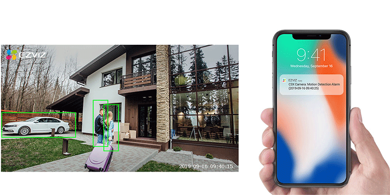 Tổng Hợp Các Mã Camera Ezviz Hỗ Trợ Tính Năng Phát Hiện Hình Dáng Xe Cộ 3 Camera Ezviz