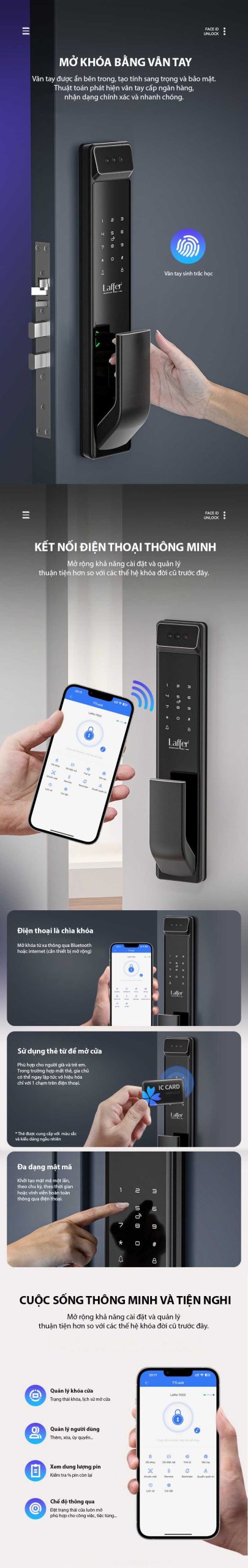 Khoá Nhận Diện Khuôn Mặt Laffer Fd02 8 Khoá Nhận Diện Khuôn Mặt Laffer Fd02