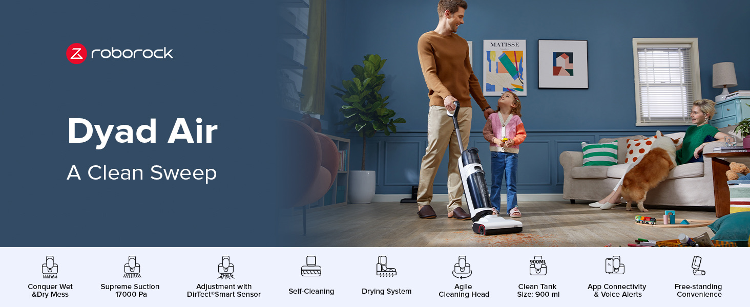 Máy Lau Nhà Roborock Dyad Air - Akia Smart Home Máy Lau Nhà Roborock Dyad Air - Akia Smart Home