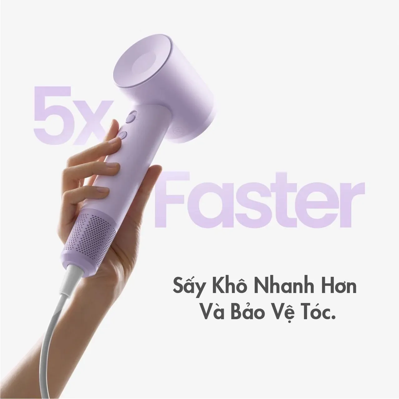 Máy sấy tóc ion âm Laifen SE tốc độ cao - AKIA Smart Home