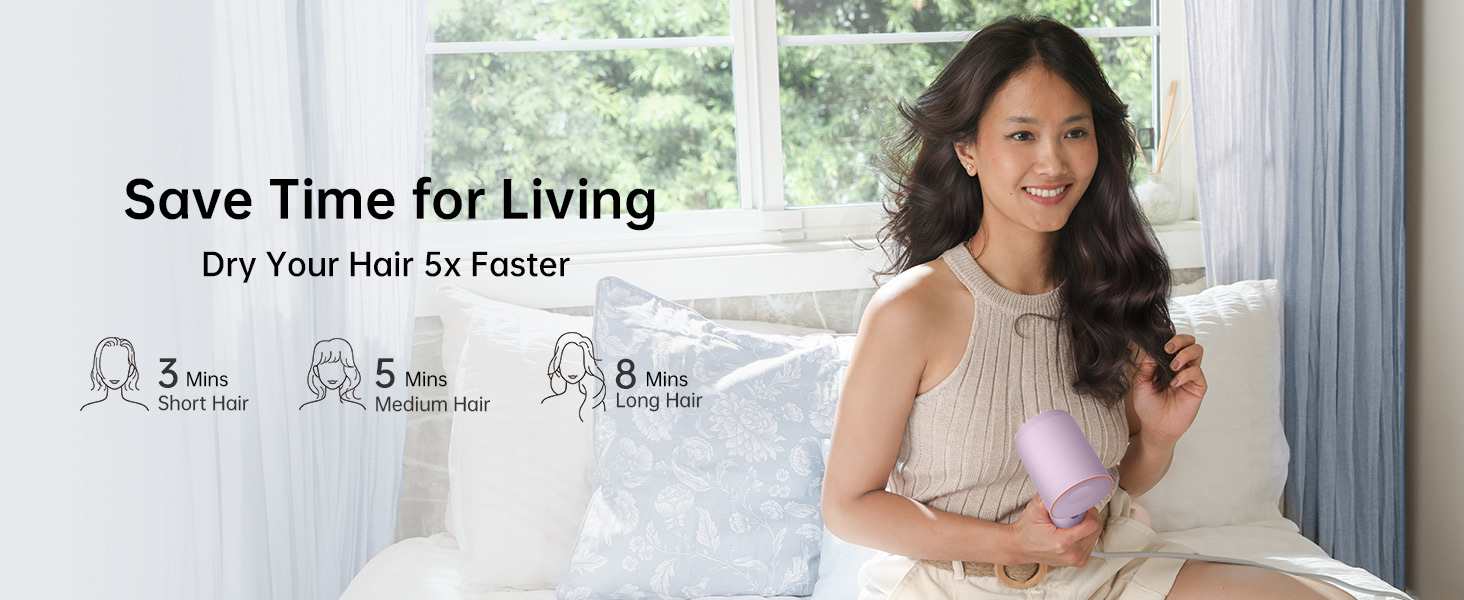 Máy Sấy Tóc Ion Âm Laifen Se Tốc Độ Cao 28 Máy Sấy Tóc Ion Âm Laifen Se Tốc Độ Cao - Akia Smart Home