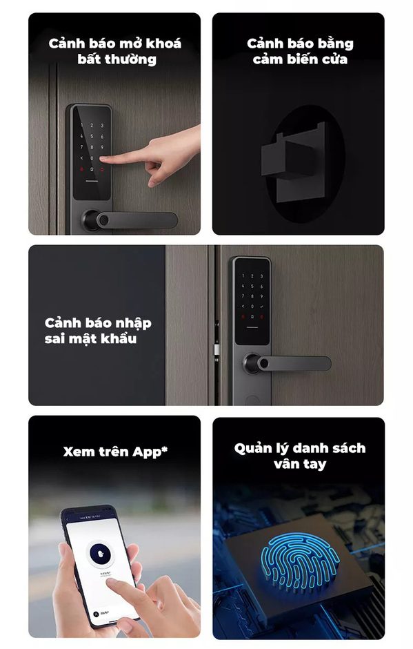 5 Bất Ngờ Đằng Sau Khóa Cửa Thông Minh Aqara 6 Khóa Cửa Thông Minh