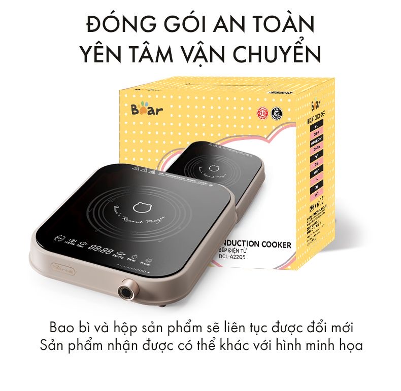 Bếp Điện Từ Bear Dcl-A22Q5 8 Mức Nhiệt 30 Bếp Điện Từ Bear Dcl-A22Q5 8 Mức Nhiệt - Akia Smart Home