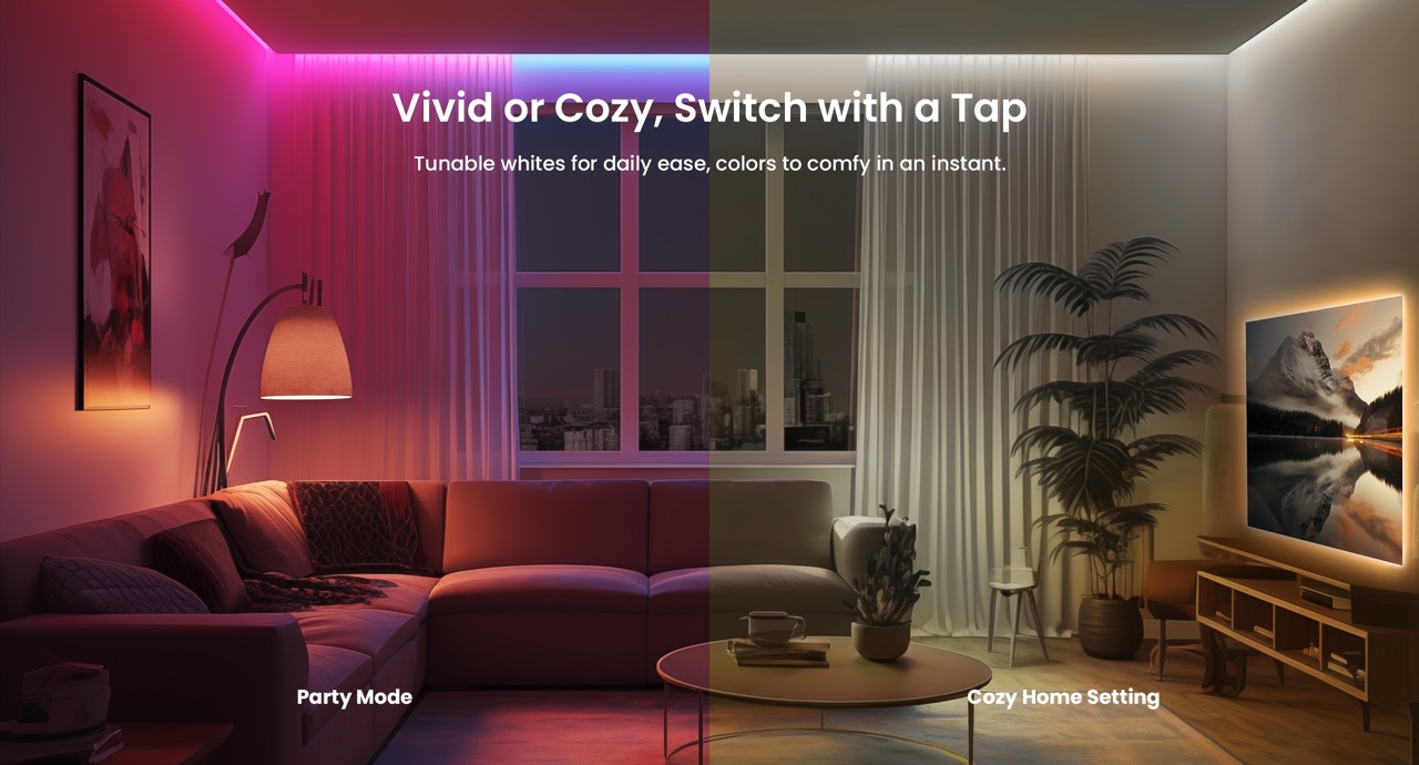 Đèn Led Dây Yeelight Obsid Rgbic