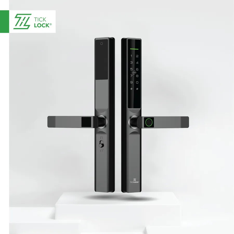Khoá vân tay cho cửa nhôm Ticklock AD106 - AKIA Smart Home
