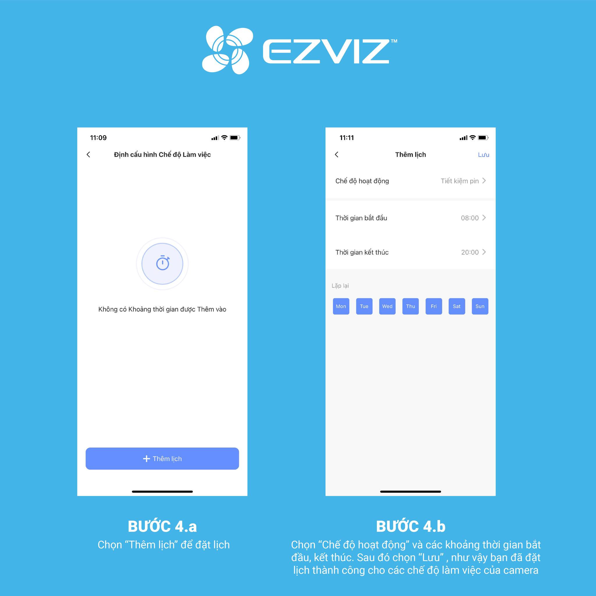 Hướng Dẫn Bật Chế Độ Tiết Kiệm Pin Cho Camera Pin Ezviz 7 Hướng Dẫn Bật Chế Độ Tiết Kiệm Pin Cho Camera Pin Ezviz
