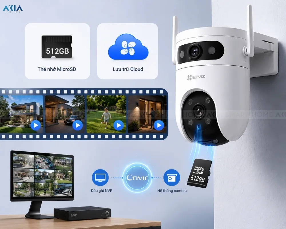 Camera Wifi Ngoài Trời 2 Mắt Kép Ezviz H9C 10Mp 17 Camera Wifi Ngoài Trời 2 Mắt Kép Ezviz H9C 10Mp - Akia Smart Home