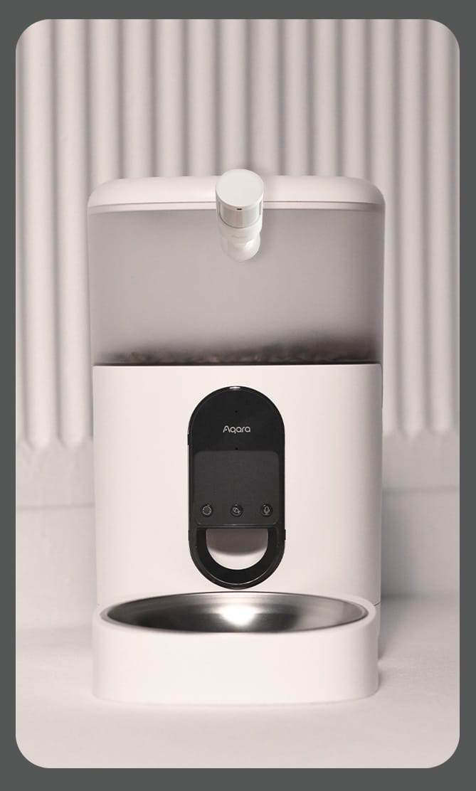 Máy Cho Chó Mèo Ăn Aqara Smart Pet Feeder C1 - Akia Smart Home Máy Cho Chó Mèo Ăn Aqara Smart Pet Feeder C1 - Akia Smart Home