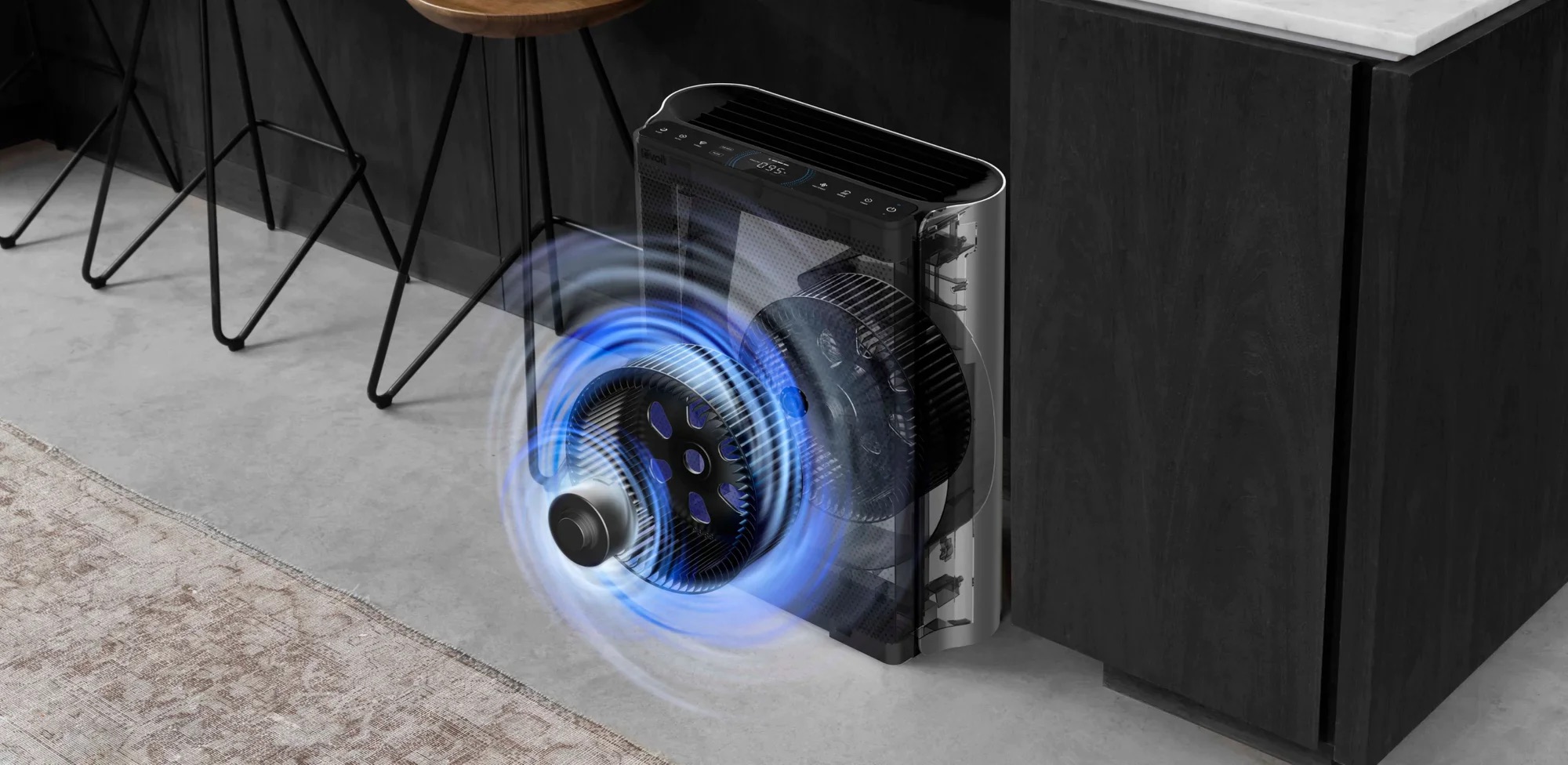 Máy Lọc Không Khí Thông Minh Levoit Everestair - Akia Smart Home Máy Lọc Không Khí Thông Minh Levoit Everestair - Akia Smart Home