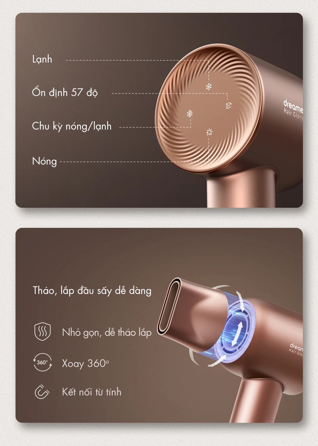 Máy Sấy Tóc Dreame Hair Glory