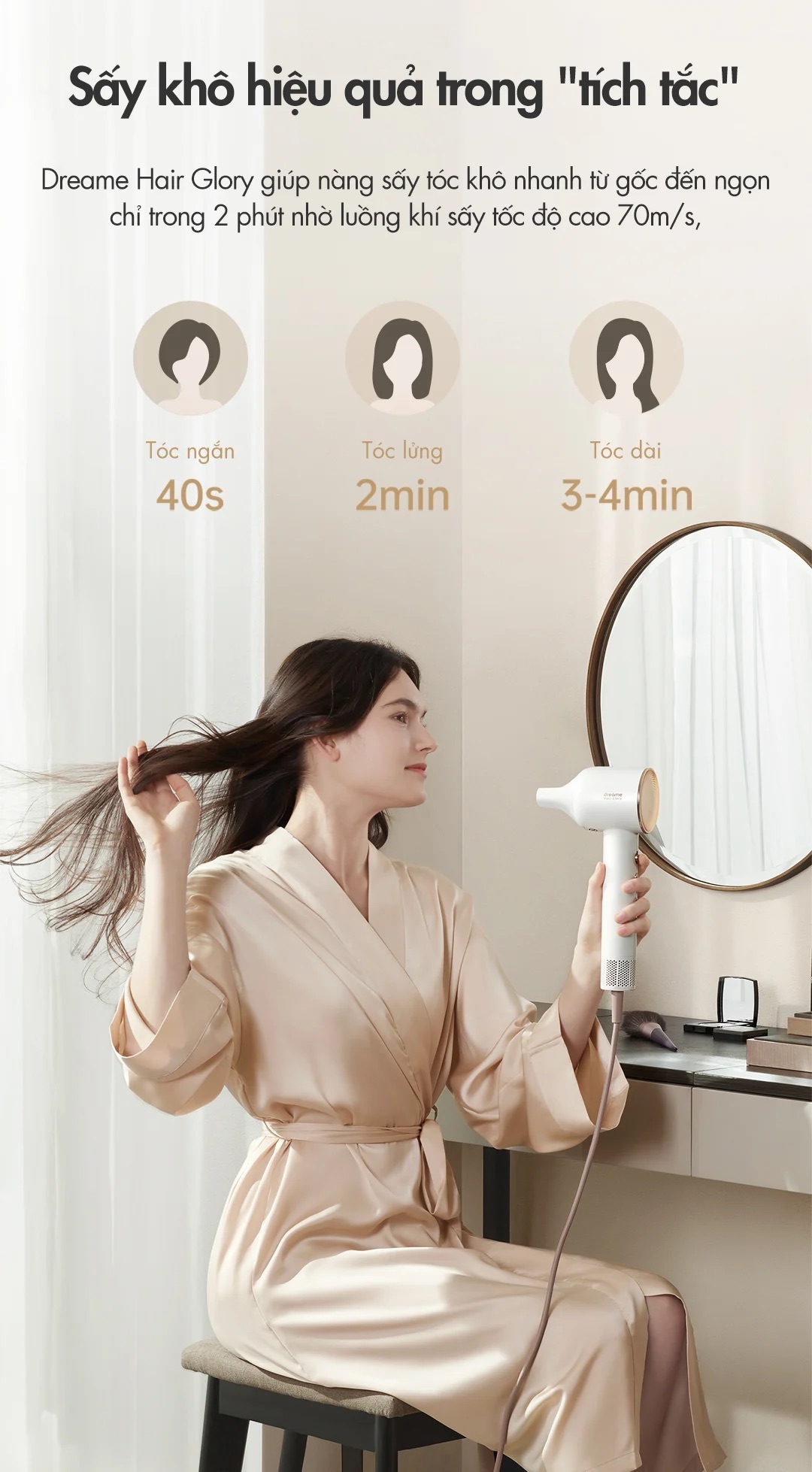 Máy Sấy Tóc Dreame Hair Glory