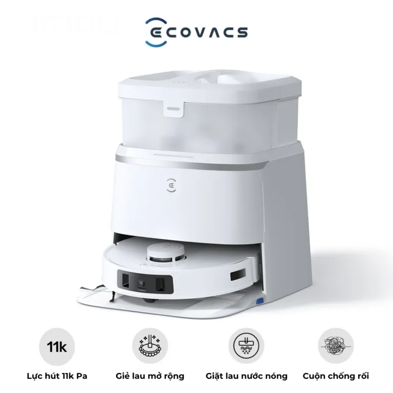 Robot hút bụi lau nhà Ecovacs T30 Pro Omni - AKIA Smart Home
