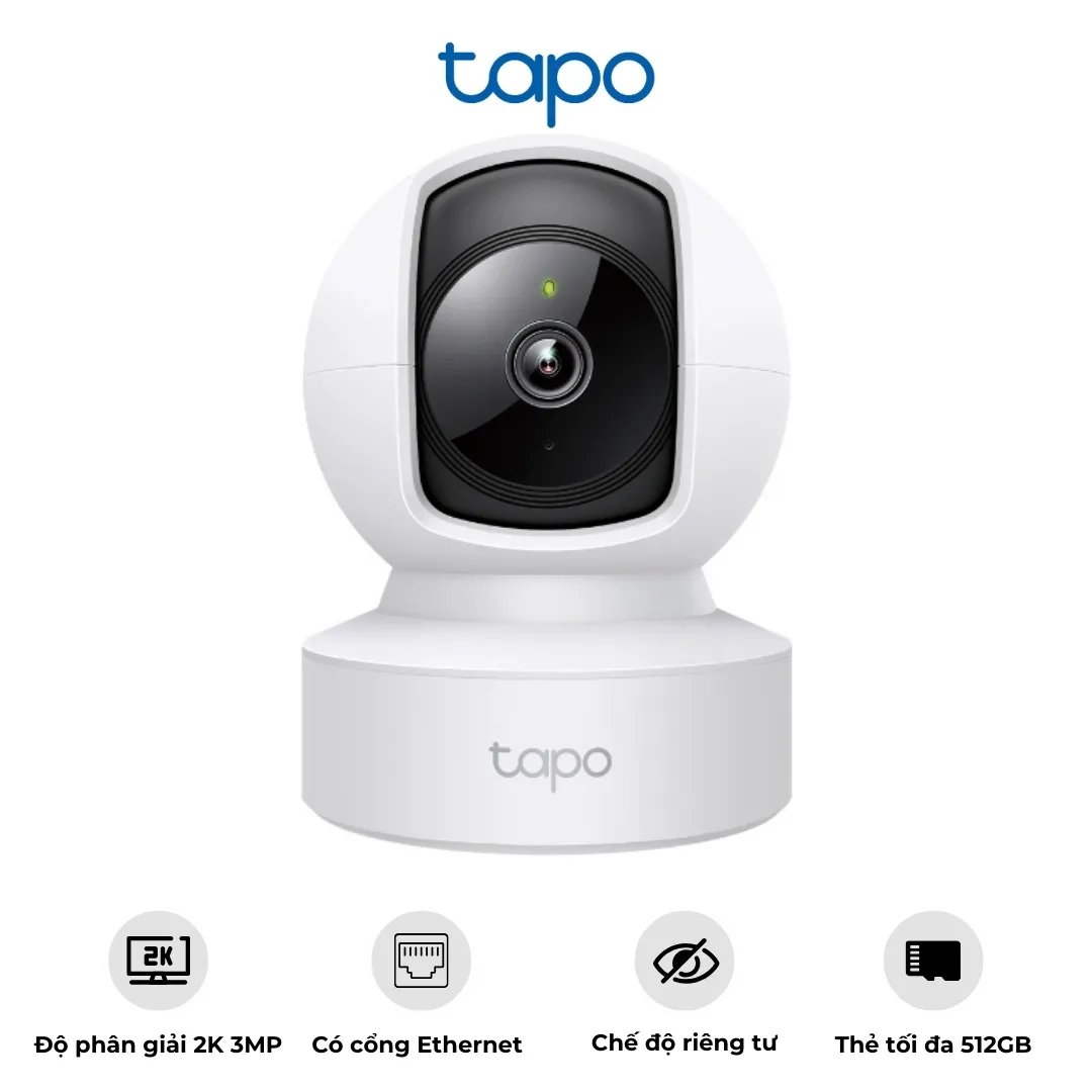 Camera Wi-Fi trong nhà Tapo C212 2K 3MP - AKIA Smart Home
