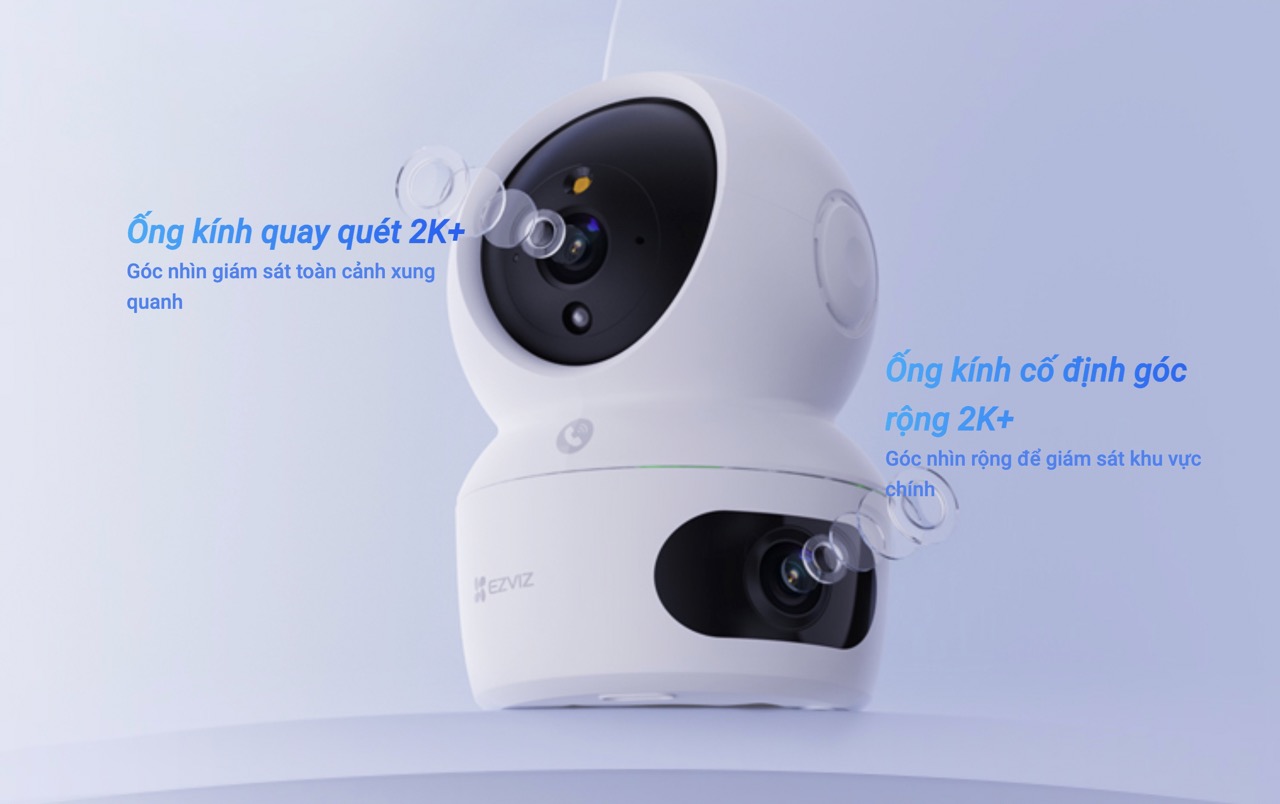 Camera 2 Mắt Trong Nhà Ezviz H7C Dual 4Mp+4Mp 11 Camera 2 Mắt Trong Nhà Ezviz H7C Dual - Akia Smart Home