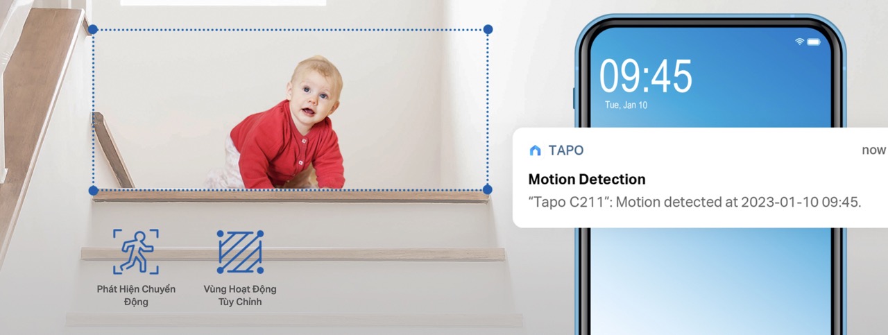 Camera Trong Nhà Tapo C211 2K 3Mp 9 Camera Trong Nhà Tapo C211 2K 3Mp - Akia Smart Home