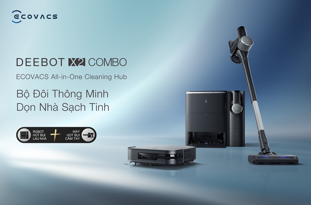 Robot Ecovacs Deebot X2 Combo 2 Trong 1 14 Robot Ecovacs Deebot X2 Combo 2 Trong 1 - Akia Smart Home