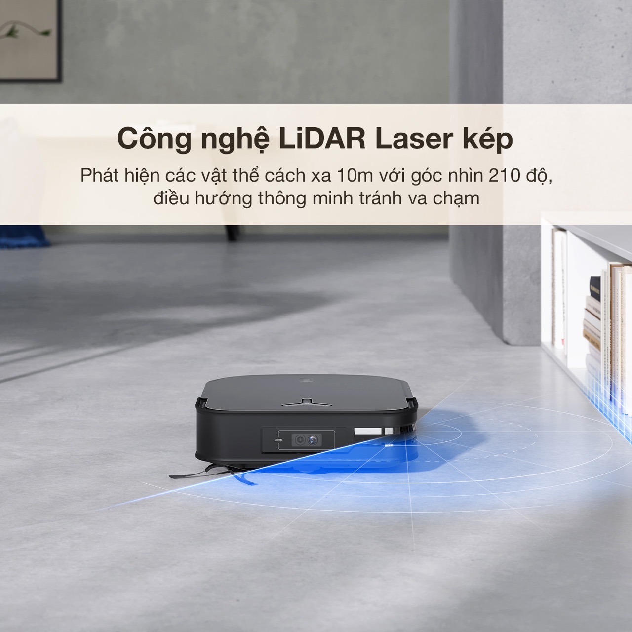 Robot Ecovacs Deebot X2 Combo 2 Trong 1 24 Robot Ecovacs Deebot X2 Combo 2 Trong 1 - Akia Smart Home