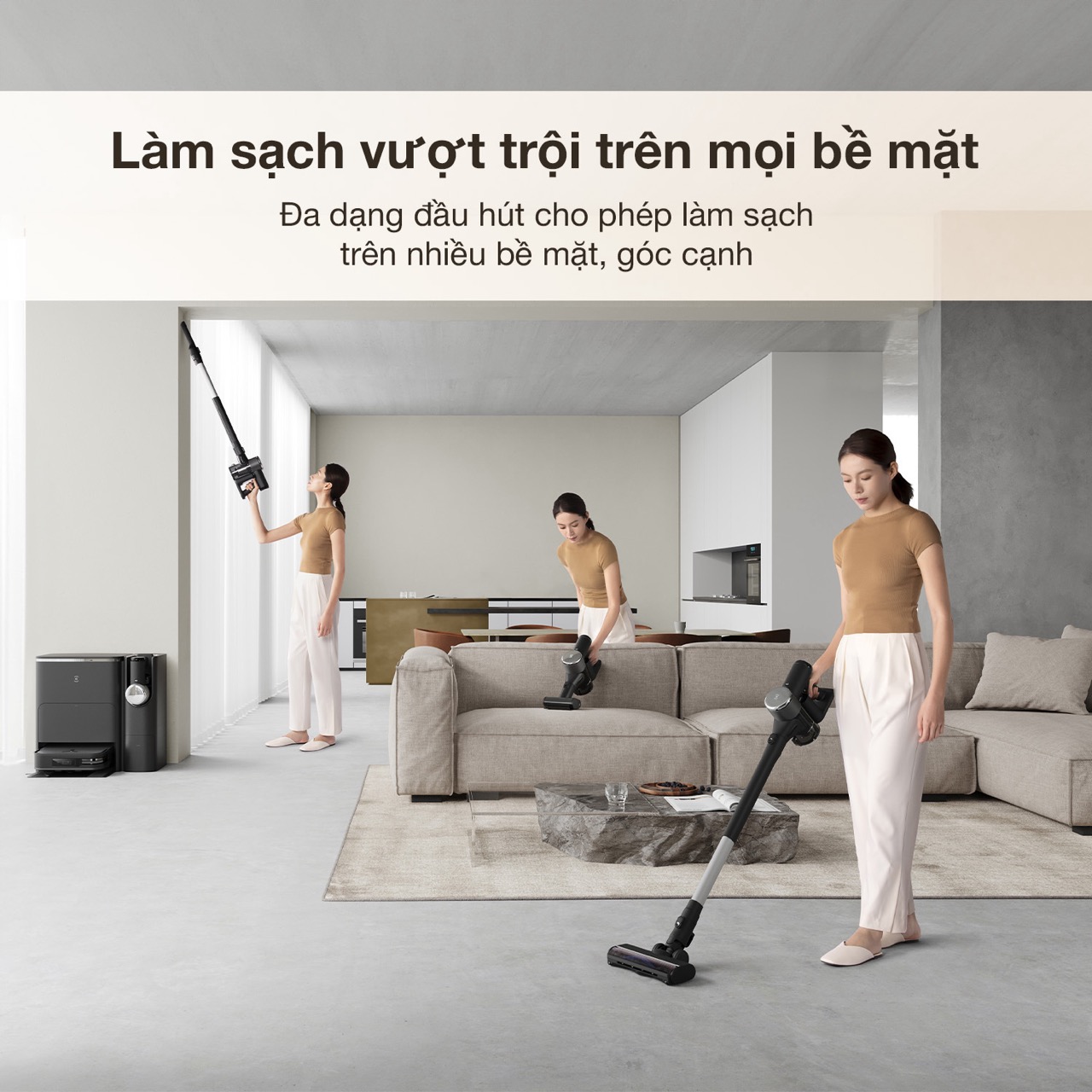 Robot Ecovacs Deebot X2 Combo 2 Trong 1 15 Robot Ecovacs Deebot X2 Combo 2 Trong 1 - Akia Smart Home
