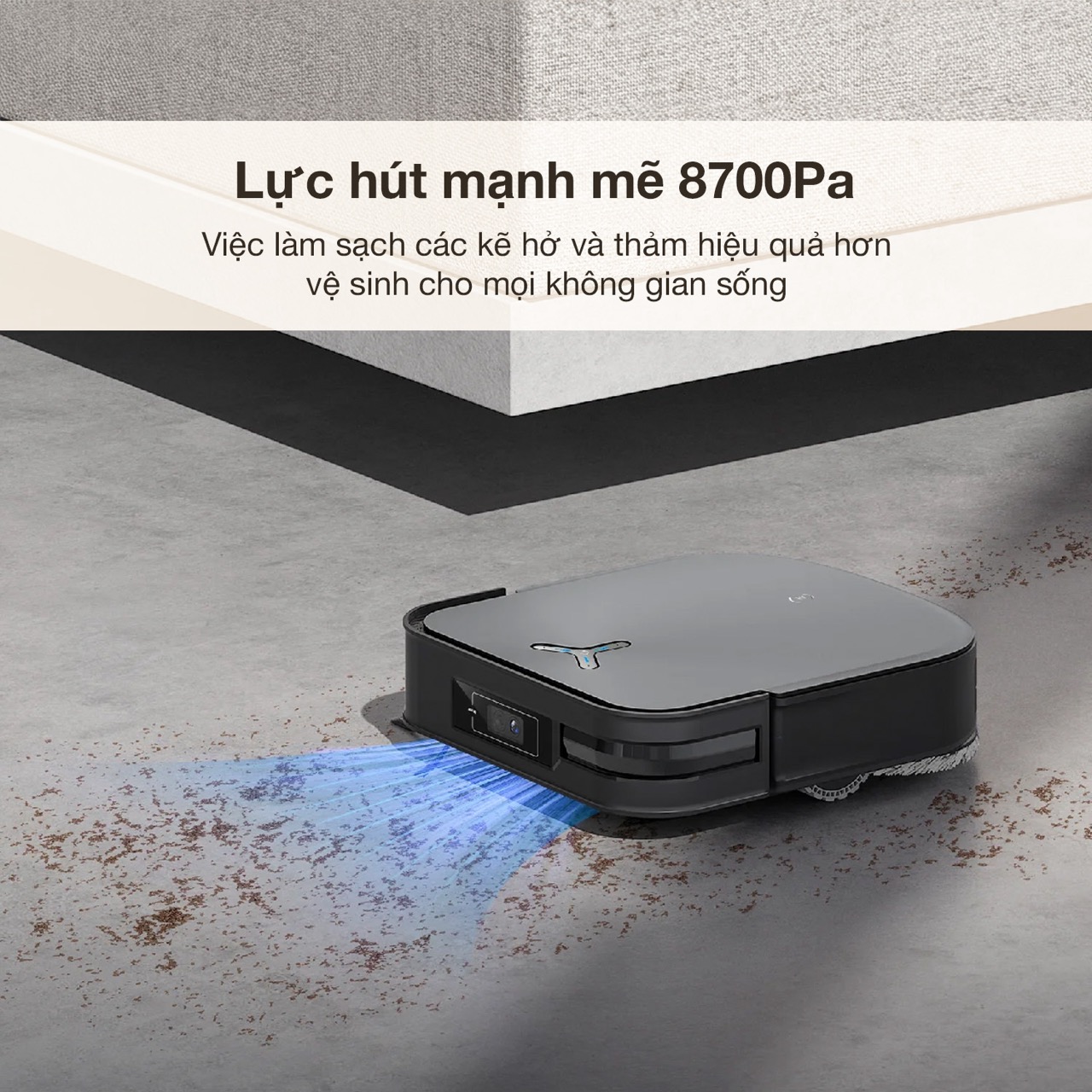 Robot Ecovacs Deebot X2 Combo 2 Trong 1 17 Robot Ecovacs Deebot X2 Combo 2 Trong 1 - Akia Smart Home