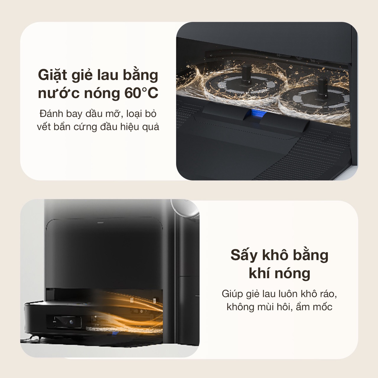Robot Ecovacs Deebot X2 Combo 2 Trong 1 20 Robot Ecovacs Deebot X2 Combo 2 Trong 1 - Akia Smart Home