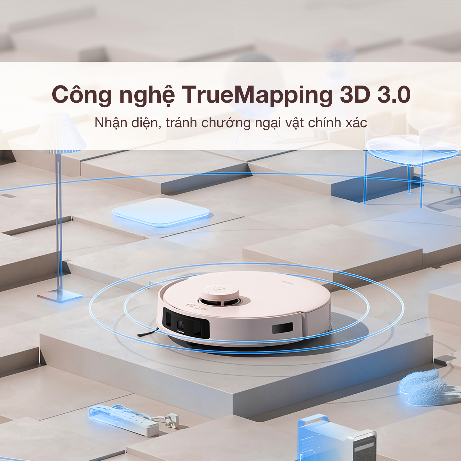 Robot Hút Bụi Lau Nhà Ecovacs T30 Pro Omni 33 Robot Hút Bụi Lau Nhà Ecovacs T30 Pro Omni - Akia Smart Home