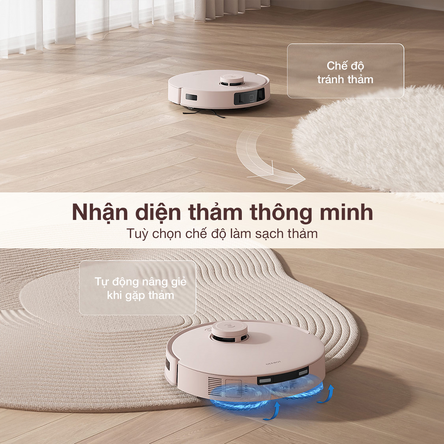 Robot Hút Bụi Lau Nhà Ecovacs T30 Pro Omni 29 Robot Hút Bụi Lau Nhà Ecovacs T30 Pro Omni - Akia Smart Home