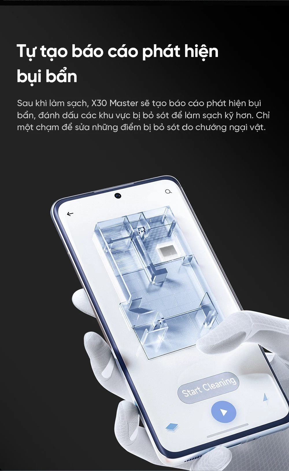 Robot Hút Bụi Lau Sàn Dreame X30 Master 52 Robot Hút Bụi Lau Sàn Dreame X30 Master