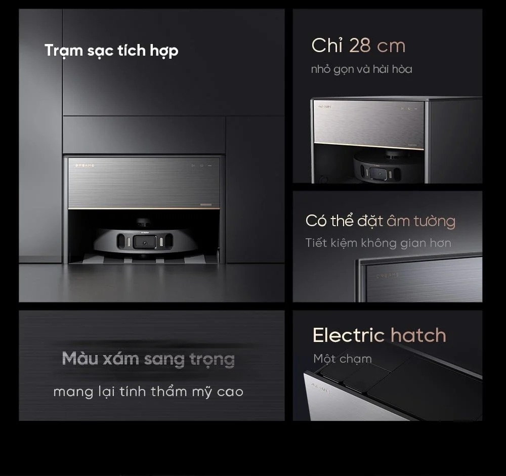 Robot Hút Bụi Lau Sàn Dreame X30 Master 35 Robot Hút Bụi Lau Sàn Dreame X30 Master