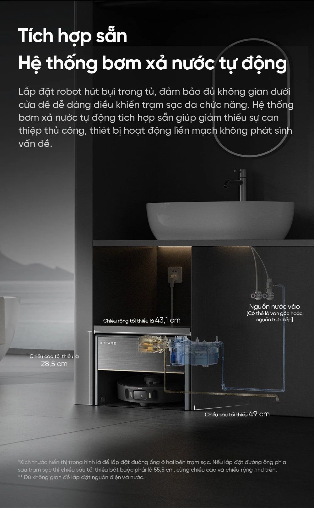 Robot Hút Bụi Lau Sàn Dreame X30 Master 37 Robot Hút Bụi Lau Sàn Dreame X30 Master
