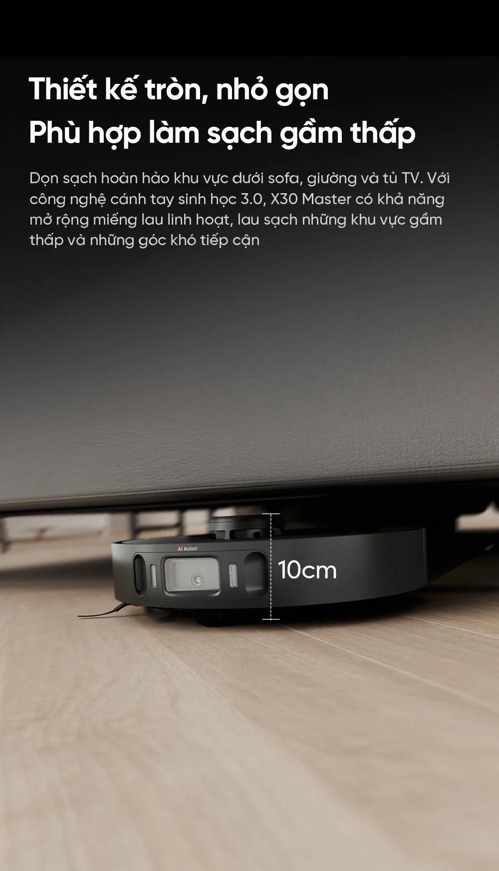 Robot Hút Bụi Lau Sàn Dreame X30 Master 39 Robot Hút Bụi Lau Sàn Dreame X30 Master