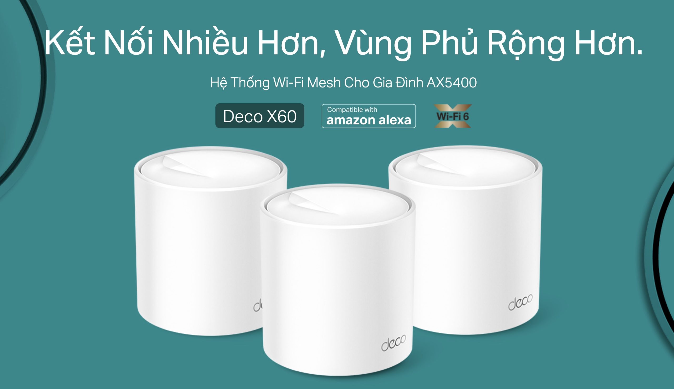 Router Wifi Mesh Tp-Link Deco X60 Ax5400 26 Router Wifi Mesh Tp-Link Deco X60 Ax5400 - Akia Smart Home