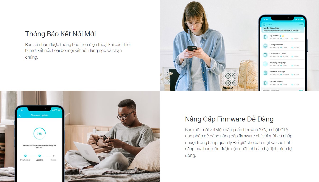 Bộ Phát Wifi Tp-Link Archer Ax55 Chuẩn Wifi 6 Ax3000 24 Bộ Phát Wifi Tp-Link Archer Ax55 Chuẩn Wifi 6 Ax3000 - Akia Smart Home