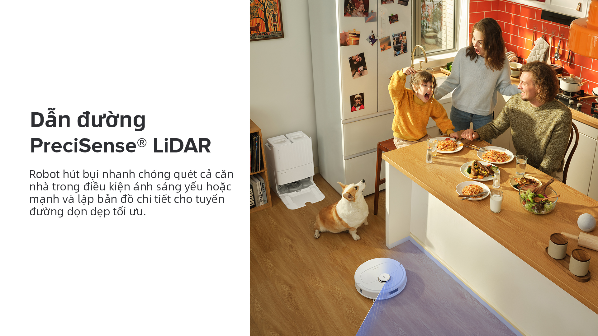 Robot Hút Bụi Lau Nhà Roborock Q Revo Pro