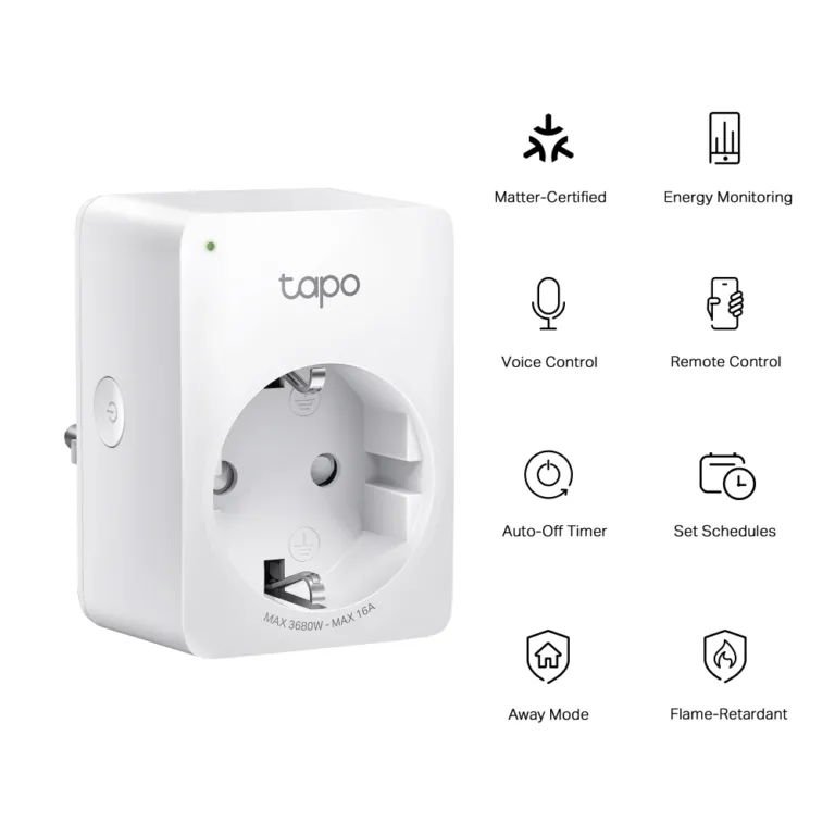 Ổ cắm thông minh Tapo P110M hỗ trợ Matter