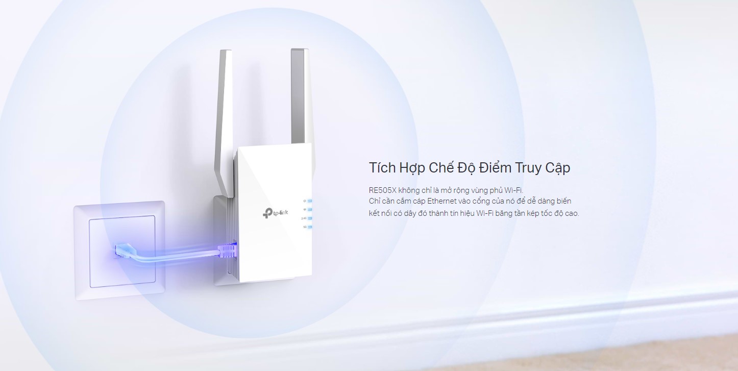 Bộ Mở Rộng Sóng Wifi 6 Tp-Link Re505X Ax1500 10 Bộ Mở Rộng Sóng Wifi 6 Tp-Link Re505X Ax1500 - Akia