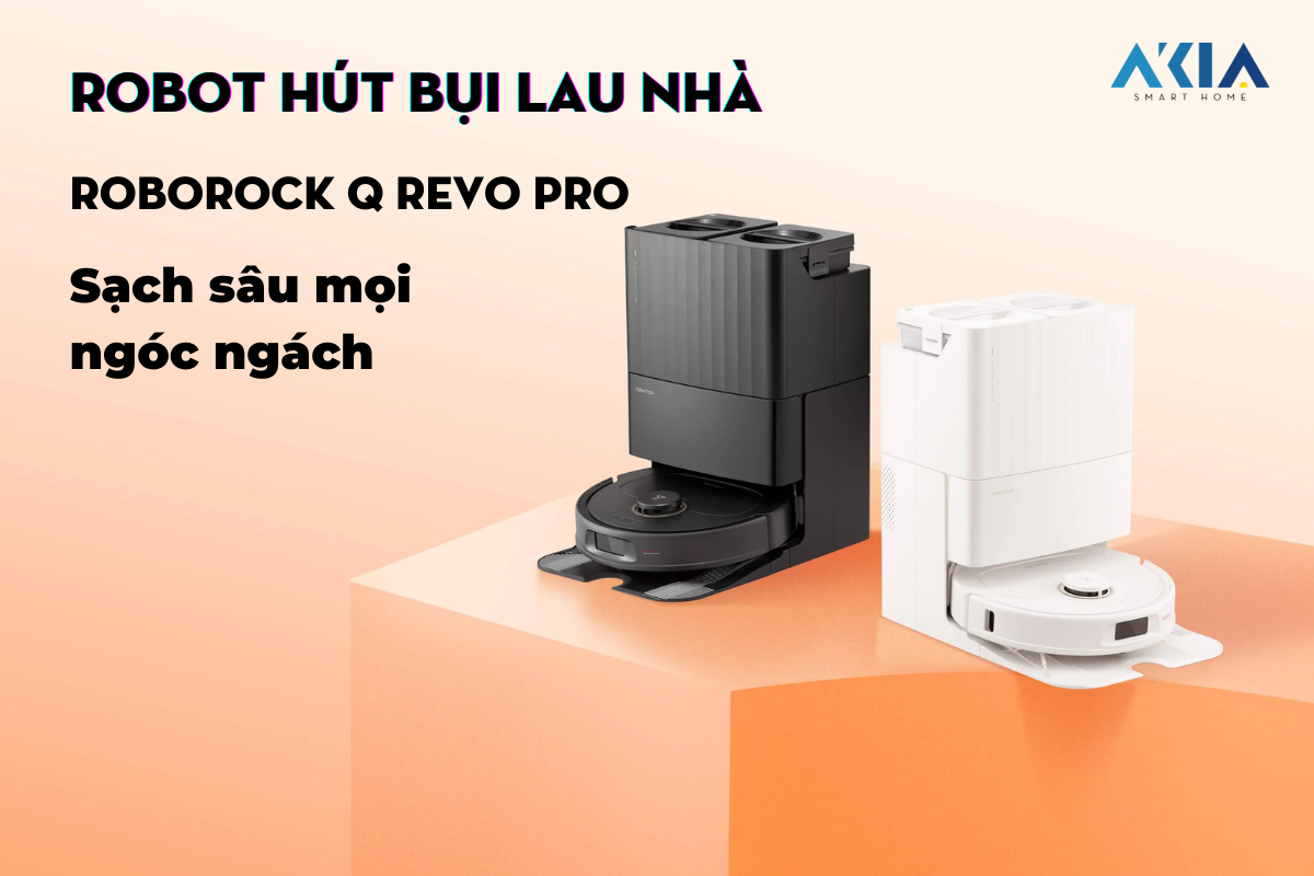 Robot Hút Bụi Lau Nhà Roborock Q Revo Pro