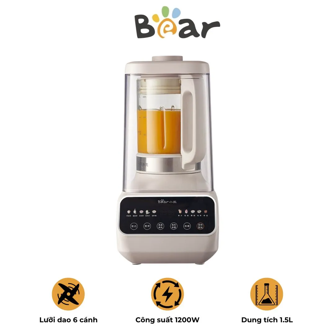 Máy làm sữa hạt đa năng BEAR PBJ-D08T1 | AKIA