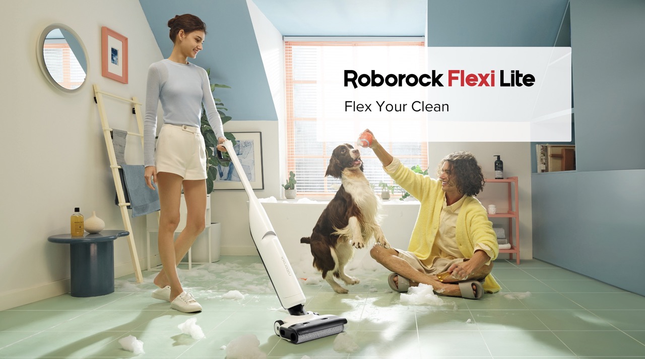 Cây Lau Nhà Hút Bụi Roborock Flexi Lite - Akia Smart Home Cây Lau Nhà Hút Bụi Roborock Flexi Lite - Akia Smart Home