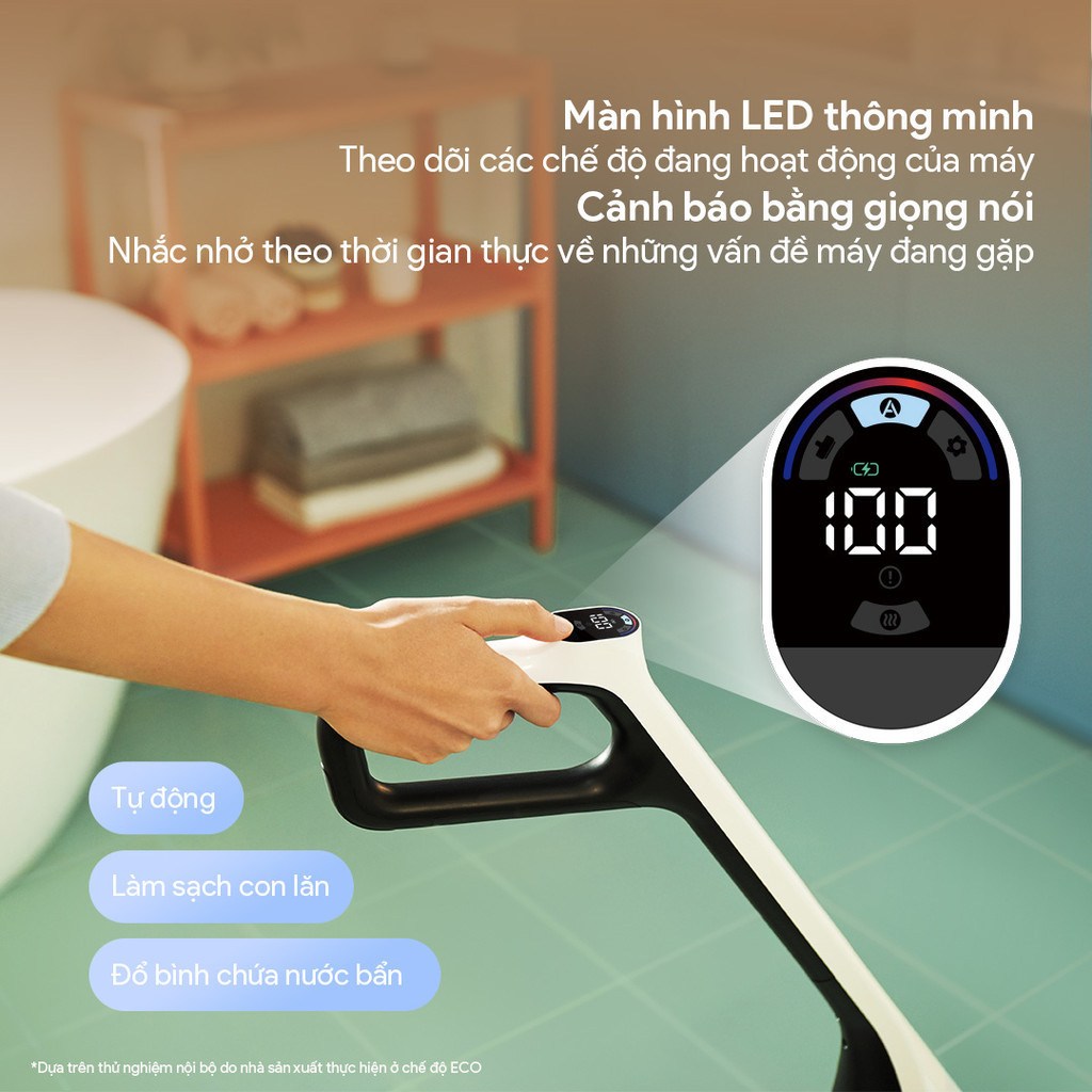 Cây Lau Nhà Hút Bụi Roborock Flexi Lite 16 Cây Lau Nhà Hút Bụi Roborock Flexi Lite - Akia Smart Home