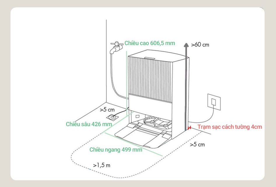 Bộ Bơm Xả Nước Tự Động Dành Cho Robot Hút Bụi Lau Nhà Dreame L20 Ultra 28 Bộ Bơm Xả Nước Tự Động Dành Cho Robot Hút Bụi Lau Nhà Dreame L20 Ultra
