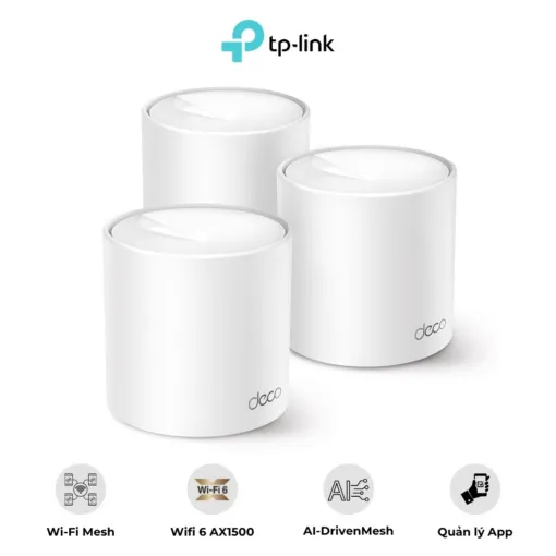 Router Mesh Wifi 6 TP-Link Deco X10 AX1500